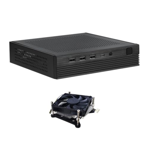 TX06デスクトップミニPCケースシンITXマザーボード用効率的な冷却