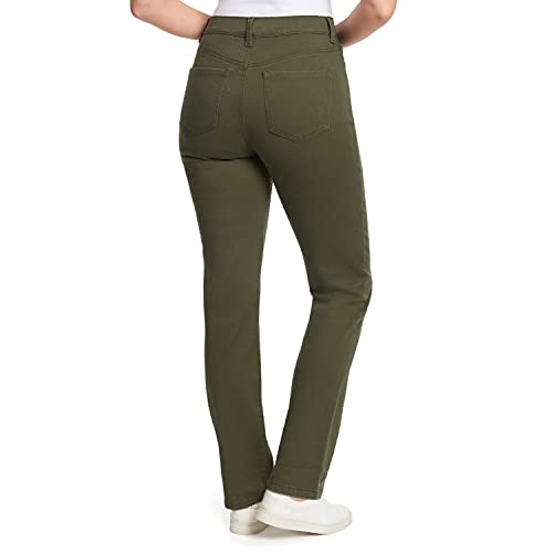 Image of Gloria Vanderbilt Womens Amanda Classic High Rise Tapered Jean Petite