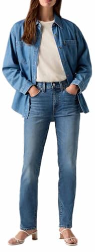 Levi's 724 High Rise Straight Jeans Donna