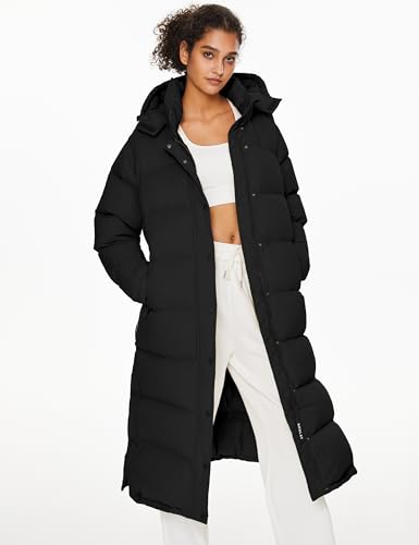 Orolay Women's Maxi Puffer Jacket Winter Warm Down Coat Casual Loose Jacket with Detachable Hood4