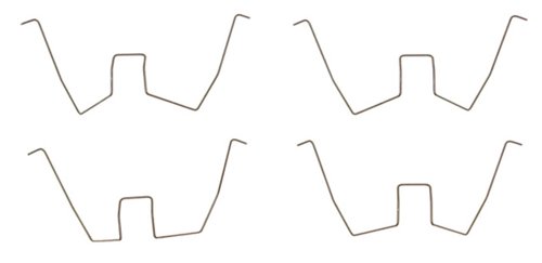 Raybestos H6010 Professional Grade Disc Brake Pad Drag Reduction Clip