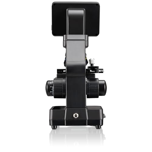 Bresser Mikroskop Biolux Touch 5 MP LCD mikroskop do szkoły i hobby z mechanicznym stołem krzyżowym, HDMI, USB, złączem SD