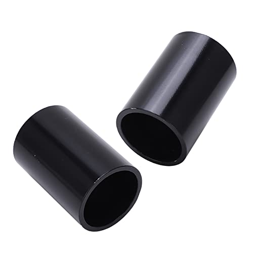 Longzhuo Bicycle Headset Spacer Aluminum Alloy Headset Stem Spacer 50mm Bike Fork Washers Black,Spacer Bike Handlebar Stem Spacers Threadless Aluminum Alloy Headset Stem Spacer Set Fit