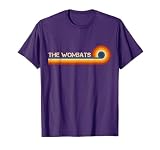 The Wombats Retro Stripes Musician Vintage T-Shirt