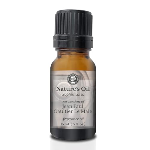 Image of The Man (Our Version of Le Male) Fragrance Oil for Perfume, Cologne, Beard Oil, Diffusers, Soap Making, Candle Making, Lotion, Home Scents, Linen Spray, Bath Bombs (0.5 Fl Oz)