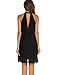 Kancystore Chiffon Dresses for Women, Casual Halter Sleeveless Mini Dress (Black, S)