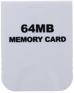 64 MB Memory Card White For Nintendo Wii & Gamecube