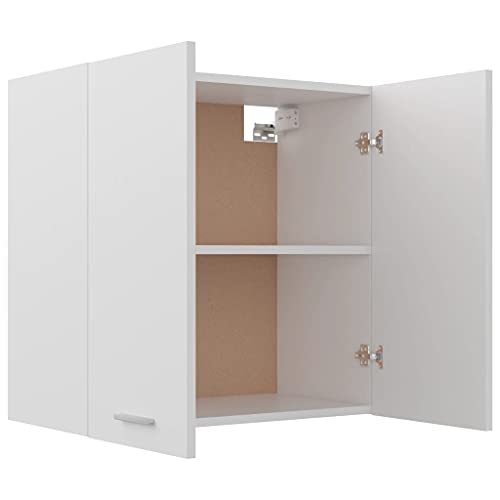 vidaXL-Armario-de-Cocina-Muebles-Mobiliario-Duradero-Mesa-de-Trabajo-Almacenamiento-Cuencos-Platos-Ollas-Alacena-de-Aglomerado-Blanco-60x31x60-cm vidaXL-Armario-de-Cocina-Muebles-Mobiliario-Duradero-Mesa-de-Trabajo-Almacenamiento-Cuencos-Platos-Ollas-Alacena-de-Aglomerado-Blanco-60x31x60-cm