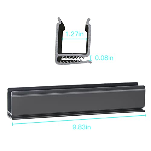 Diyolfall Golf Cart Windshield Sash Retaining Clips Fits 1.25"X10" Windshield Sash Ezgo Rxv 2008 Up,Oem#603852 613136 Set Of 2 #TOP5