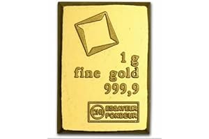 Valcambi 1 gram Combibar Gold and Silver Coins