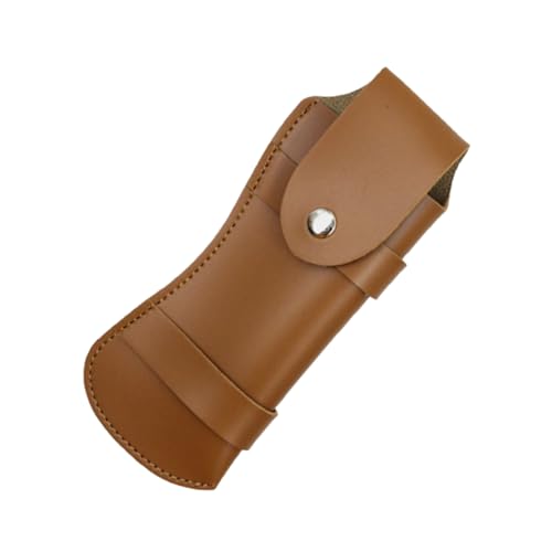 SUPVOX Cutter Belt Keepers Leather Case for Cutters Scabbard Belt Holders Compact Storage Holder Outdoor Accessory