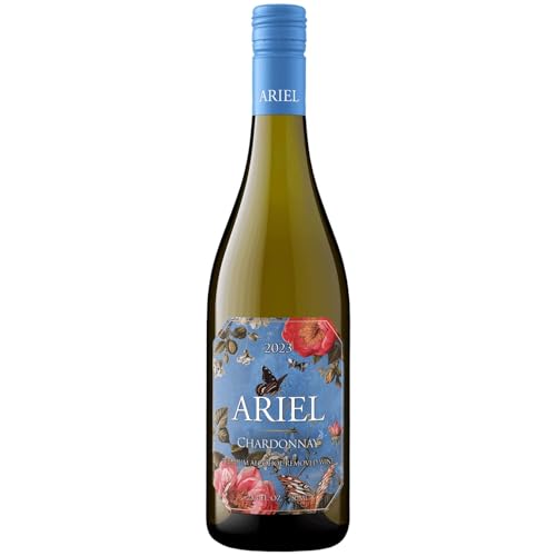 Ariel Chardonnay Non-Alcoholic White Wine Experience Bundle with Pop Socket, Seasonal Wine Pairings &amp; Recipes