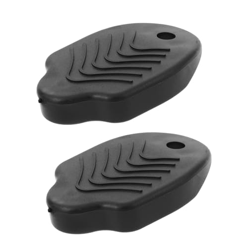 Abaodam 2Pcs Bicycle Cleat Protector Lightweight Self Locking Shoe Cleat Covers for Road and Mountain Bikes Multi Functional Cycling Pedal Accessories Portable Versatile Design