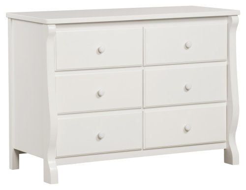 Image of Delta Children Universal 6 Drawer Dresser, White