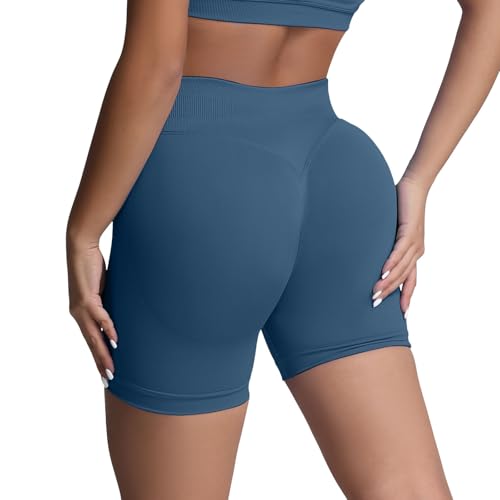 Short de yoga haute sans coutures : le confort premium pour fitness