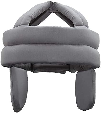 Elderly Head Protection Safety Helmet Anti Fall Impact Shock Protection Hat Soft Breathable Sponge Cap Adjustable Elder Anti Collision Hat Elderly Safety Helmet for Protects Head from Bumps & Bruises