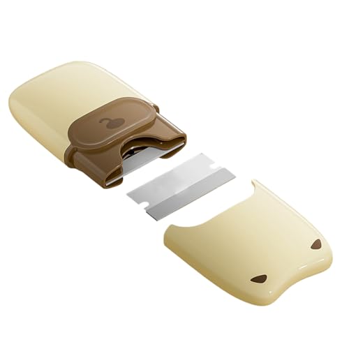 Rasqueta | Raspador para Ventanas y Eliminador para Suelo y Vitrocerámica - Rasqueta 2 en 1 Para Eliminar Calcomanías Etiquetas y Adhesivos en Pared Suelo Coche