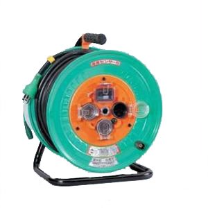 【美品】日動 コードリール NFW-EB33F 日動工業株式会社｜コードリール 100V 防雨防塵型 漏電保護専用