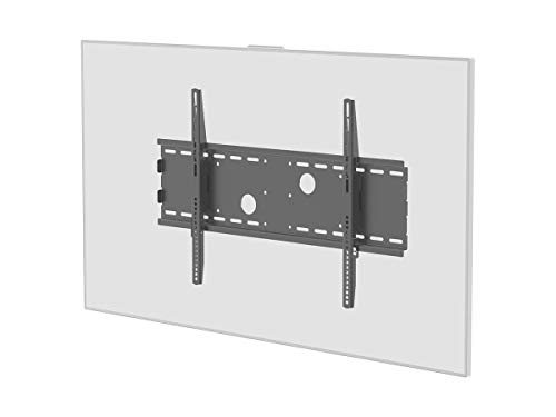 Monoprice タイタンシリーズ ワイド固定テレビ壁掛けブラケット テレビ用 37インチから70インチ 最大重量 165ポンド VESAパターン 最大750x450 UL認証 ブラック