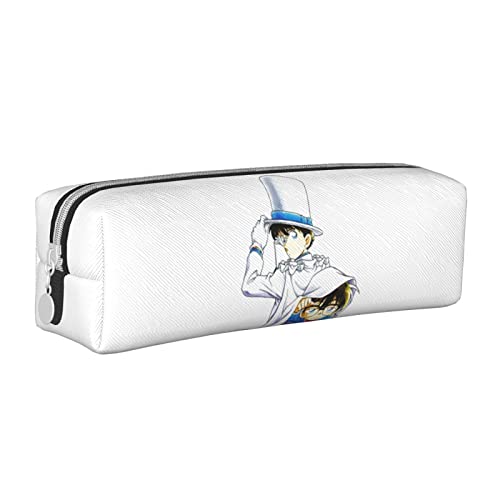 名探偵こなん ペンケース 大容量 筆箱 多機能 おしゃれ レザー 革 ペンポーチ 男の子 女の子 子供 シンプル ツールペンケース 高校生 大学生 社会人用 中小学生