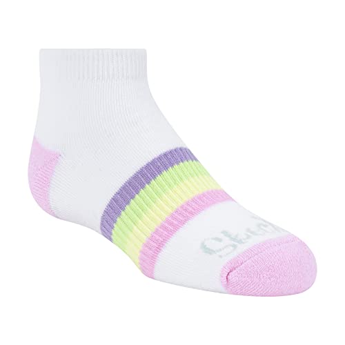 Image of Skechers Girls' 6 Pack Low Cut Socks