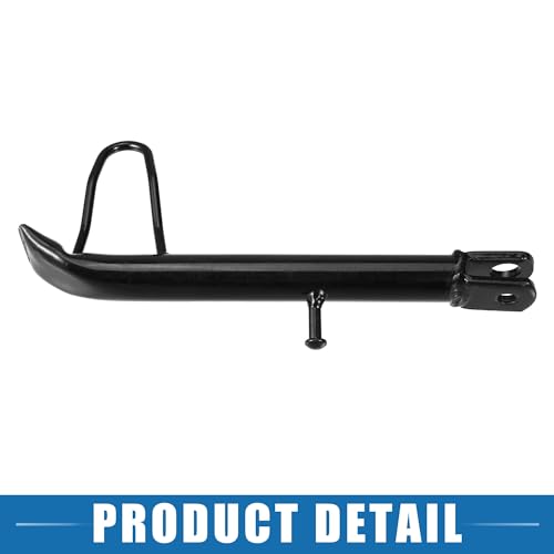 Image of Motorcycle Kickstand 24cm 9.45 inch Nonslip Motorcycle Foot Side Stand Parking Foot Support Iron