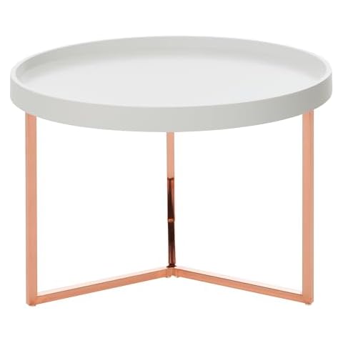 Table basse FineBuy Bois Métal Cover