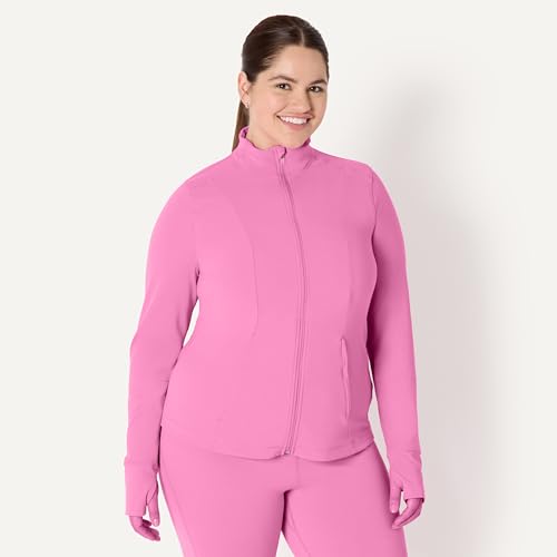 Amazon Essentials Women's Active FormFlex Buttery Soft Slim Fit Full Zip Jacket - Image 4