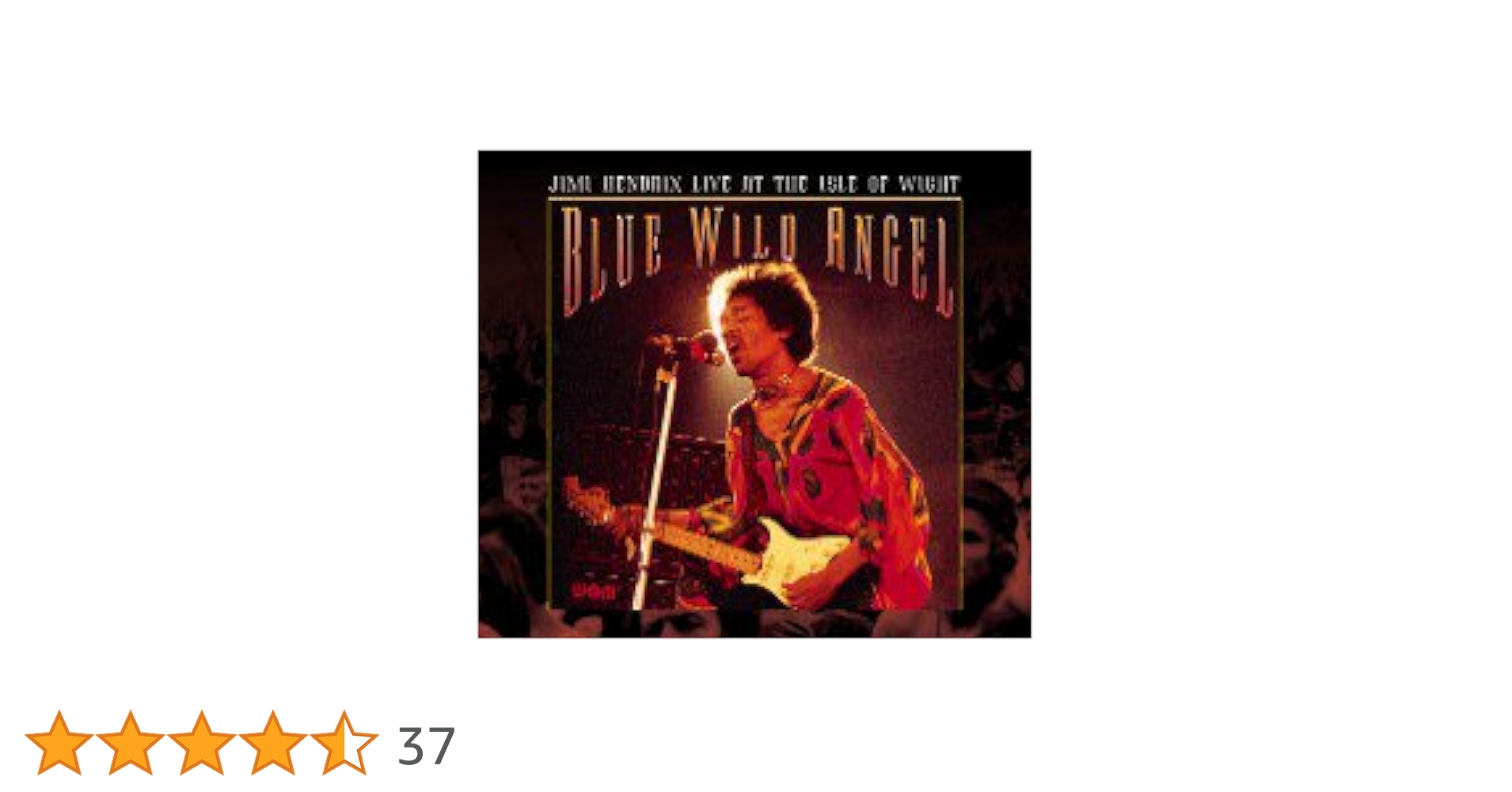 Amazon.co.jp: ブルー・ワイルド・エンジェル~ワイト島のジミ