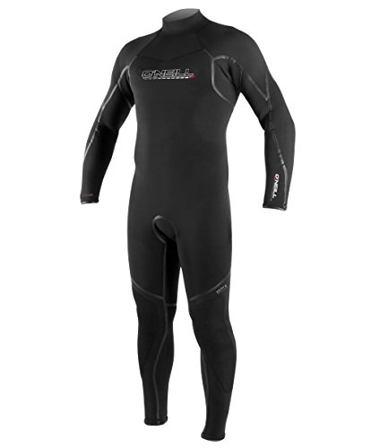 O'Neill Men's Dive Sector 7mm Back Zip Full Wetsuit, Black, Large