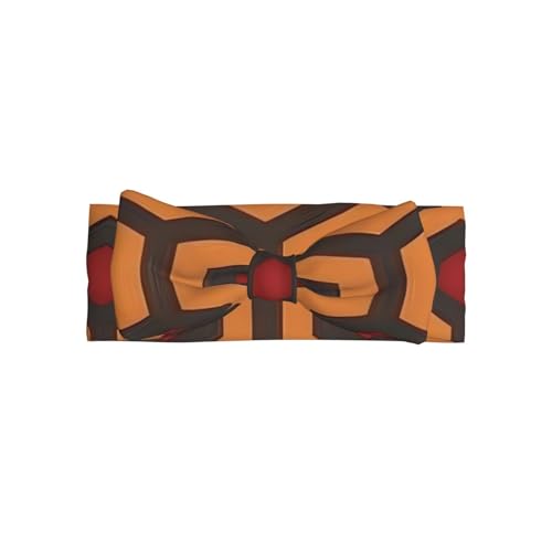 ZZYYDS Baby Shining Overlook printed bow headband, fashionable and cute, soft and skin-friendly, good elasticity