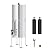 Waterdrop Gravity-fed Water Filter System, NSF/ANSI 42&372 Standard, 2.25G Stainless-Steel System with 2 Filters, Sight Glass Spigot and 2 Stands, Reduces Chlorine and Lead-King Tank Series, WD-TK-S
