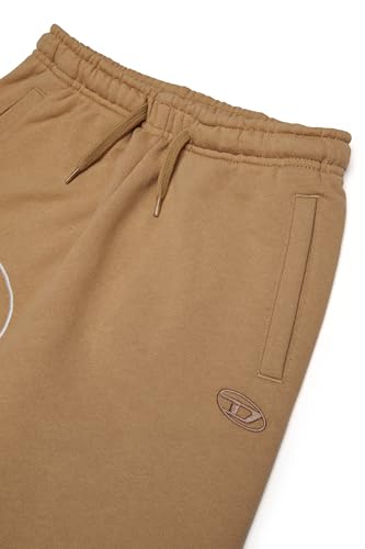 Diesel Boys' Fleece Jogger Pants with Maxi Oval D Logo3