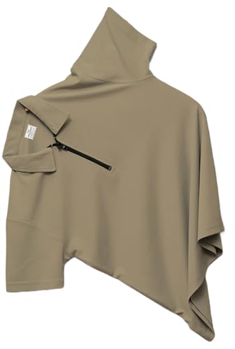 Image of Mack Jonney Ribbed |Regular Fit | Half Sleeves 100% Cotton Polo Neck Self Design with Zip T-Shirt for Men-M671