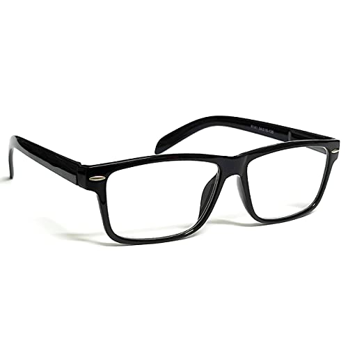 TWINKLE TWINKLE Reading Glasses Spring Hinge Mens Womens Classic Reader R141 (Black, +2.25 Magnification)