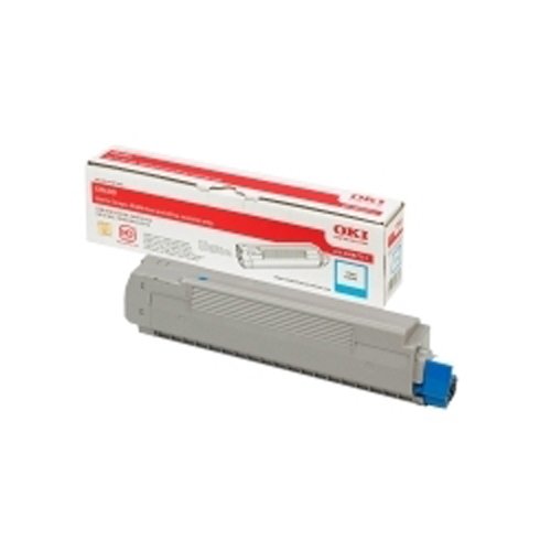 Toner cyan OKI 43487711 évitez les pannes sur votre OKI C 8800 DN