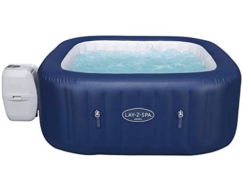 Bestway 60021 - Spa Hinchable Lay-Z-Spa Hawaii Para 4-6 Personas Cuadrado180X180X71 Cm