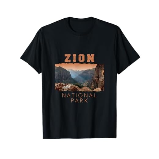 Zion Canyon National Park Utah in United States T-Shirt