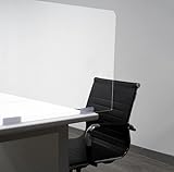 MAMPARA DE PROTECCIÓN LOWCOST METACRILATO TRANSPARENTE OFICINA 60x60