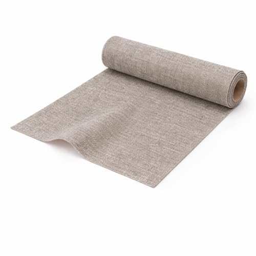 KHALMA HOME Tela Antimanchas para Tapizar por Metros – Tela Chenilla Para Sofás, Sillas y Cabeceros | Tela de Tapicería Elegante y Fácil Limpieza. (marrón, 100 x 140 cm)