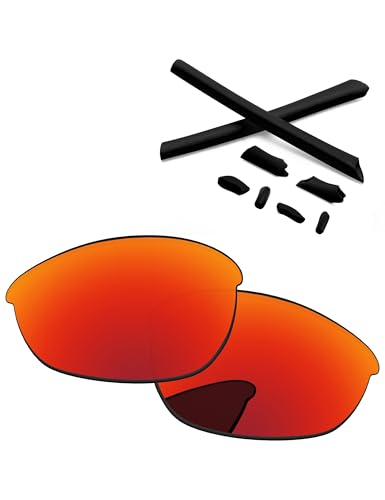 Image of Replacement Lenses & Rubber Kits for Oakley Half Jacket 60mm Sunglass - Precision Fit, UV Block & Impact Resistant