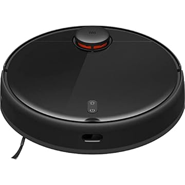 Xiaomi Mi Robot Vacuum Mop Pro, função de varrer e esfregar 2 em 1, sucção poderosa 2100Pa, navegação a laser LDS, recarga automática e retomar, aplicativo inteligente e controle de voz, preto