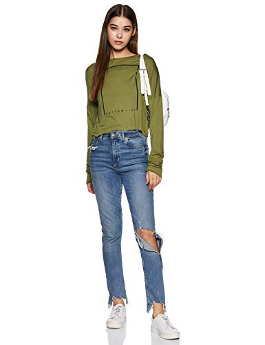 Image of Campus Sutra Women's Regular Fit Top