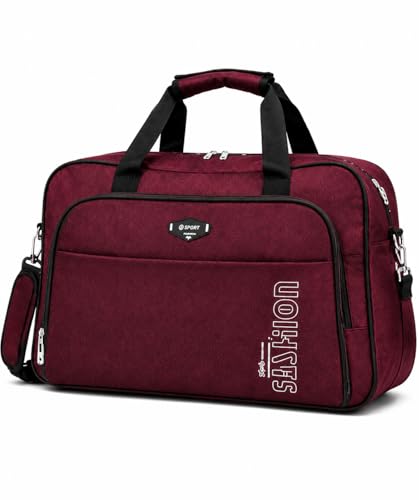 45L Large Travel Duffle Bag for Men & Women | Waterproof Multi Co...