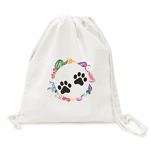 Sac en tissu pliable chat finis les sachets fragiles pour légumes