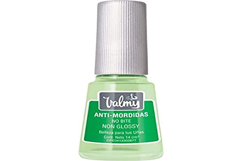 Tratamiento de uñas Anti mordidas Valmy - Detiene la mordedura de cutículas y succión del pulgar - Sin Brillo Cover