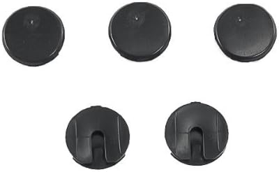 Pony 1979-1993 Mustang Coupé - Clips para botones de moldeo para ventana inferior trasera, 5 piezas