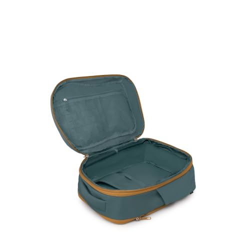 Image of Osprey Daylite Expandable Travel Pack 26+6 Torrent Blue-Barley, Blue OS | travel backpack, carry on bag, laptop sleeve, personal item, Blue color, OS size