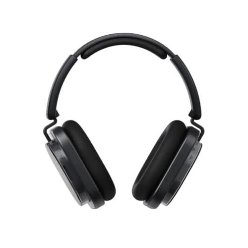 Nothing Headphone (1) Hybrid Active Noise Cancelling Headphones, Wireless Over-Ear Headphones with 6 Mics, 80Hrs Playtime, Hi-Res Audio, KEF-Tuned, Spatial Sound, Comfort Fit & Fast Charging, Black