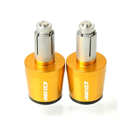 Embouts de barre Honda CB300F en aluminium anodisé or